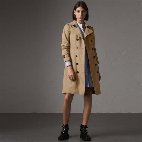 burberry the sandringham|burberry sandringham long trench coat.